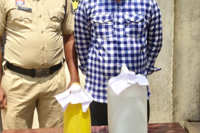 अवैध शराब पर शिकंजा: बोरी थाना पुलिस ने आरोपी को रंगे हाथ पकड़ा