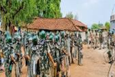 देव जात्रा को लेकर 20 गांवों में अलर्ट: जामड़ी पाट में 1500 जवान तैनात, चार साल पहले हुआ था पथराव