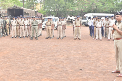 मोहर्रम पर दुर्ग पुलिस का हाई अलर्ट: जिलेभर में 620 से अधिक पुलिसकर्मी तैनात