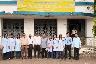 चंदन जागड़े बने ठाकुर प्यारेलाल सिंह स्कूल के शाला नायक, पदाधिकारियों ने ली शपथ