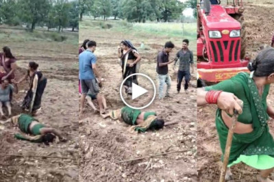 जमीन विवाद ने मचाया खूनी तांडव! ट्रैक्टर से कुचलने का प्रयास, आधा दर्जन लोग घायल...