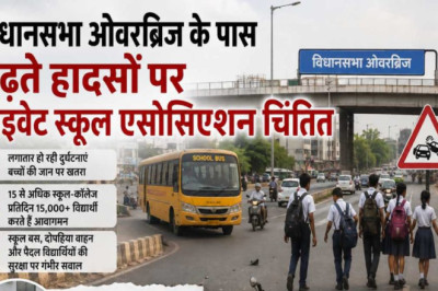 रायपुर विधानसभा ओवरब्रिज पर बढ़ते हादसों से चिंता, प्राइवेट स्कूल एसोसिएशन ने कलेक्टर को सौंपा ज्ञापन...