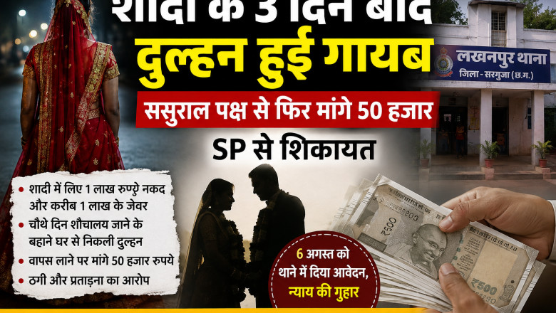 शादी के 3 दिन बाद दुल्हन हुई गायब, ससुराल पक्ष से फिर मांगे 50 हजार; SP से शिकायत...