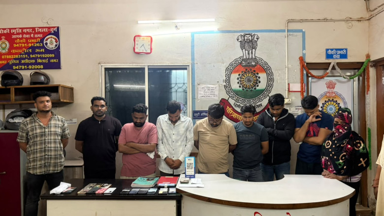 भिलाई में स्पा सेंटर की आड़ में देह व्यापार का खुलासा, मैनेजर और महिला दलाल समेत 9 आरोपी गिरफ्तार
