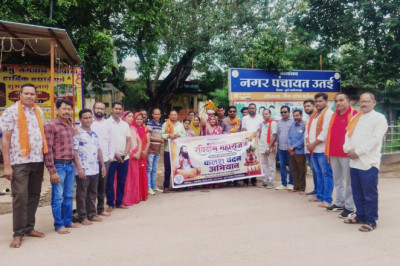 संत रविदास महाराज की 650वीं जयंती पर उतई में भाजपा का कलश वंदन अभियान, सैकड़ों कार्यकर्ता हुए शामिल...