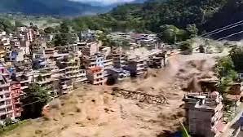 ग्लेशियर टूटने के बाद मची तबाही: इसी रास्ते से गुजरा बाढ़ का पानी और मलबा, दिखा खौफनाक मंजर