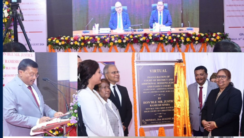 “भिलाई-3 में न्याय का नया केंद्र: जिला एवं अतिरिक्त सत्र न्यायालय और परिवार न्यायालय कैम्प कोर्ट का वर्चुअल उद्घाटन”