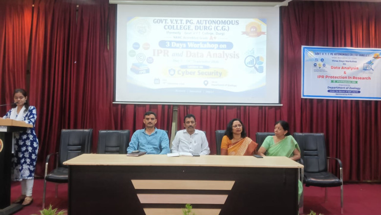 दुर्ग में AI और साइबर सुरक्षा पर विद्यार्थियों को किया जागरूक, विशेषज्ञों ने बताए डिजिटल सुरक्षा के तरीके
