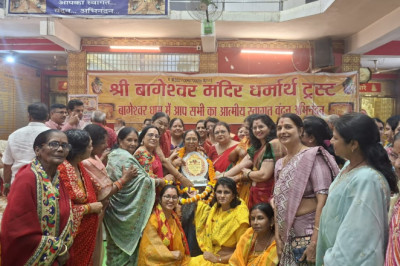 राजनांदगांव की शारदा तिवारी को मिला 5वां राजनांदगांव रत्न सम्मान, समाजसेवा में योगदान के लिए किया गया सम्मानित
