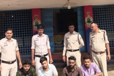 साइबर ठगी के लिए बैंक खाते उपलब्ध कराने वाले 4 आरोपी गिरफ्तार, 42 लाख से ज्यादा का संदिग्ध लेनदेन
